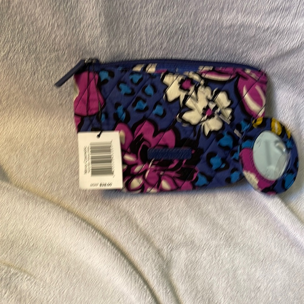 Vera Bradley Mirror Cosmetic. RETIRED pattern African Violet. NWT